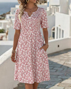 Carla | Abito Midi Charme Vintage