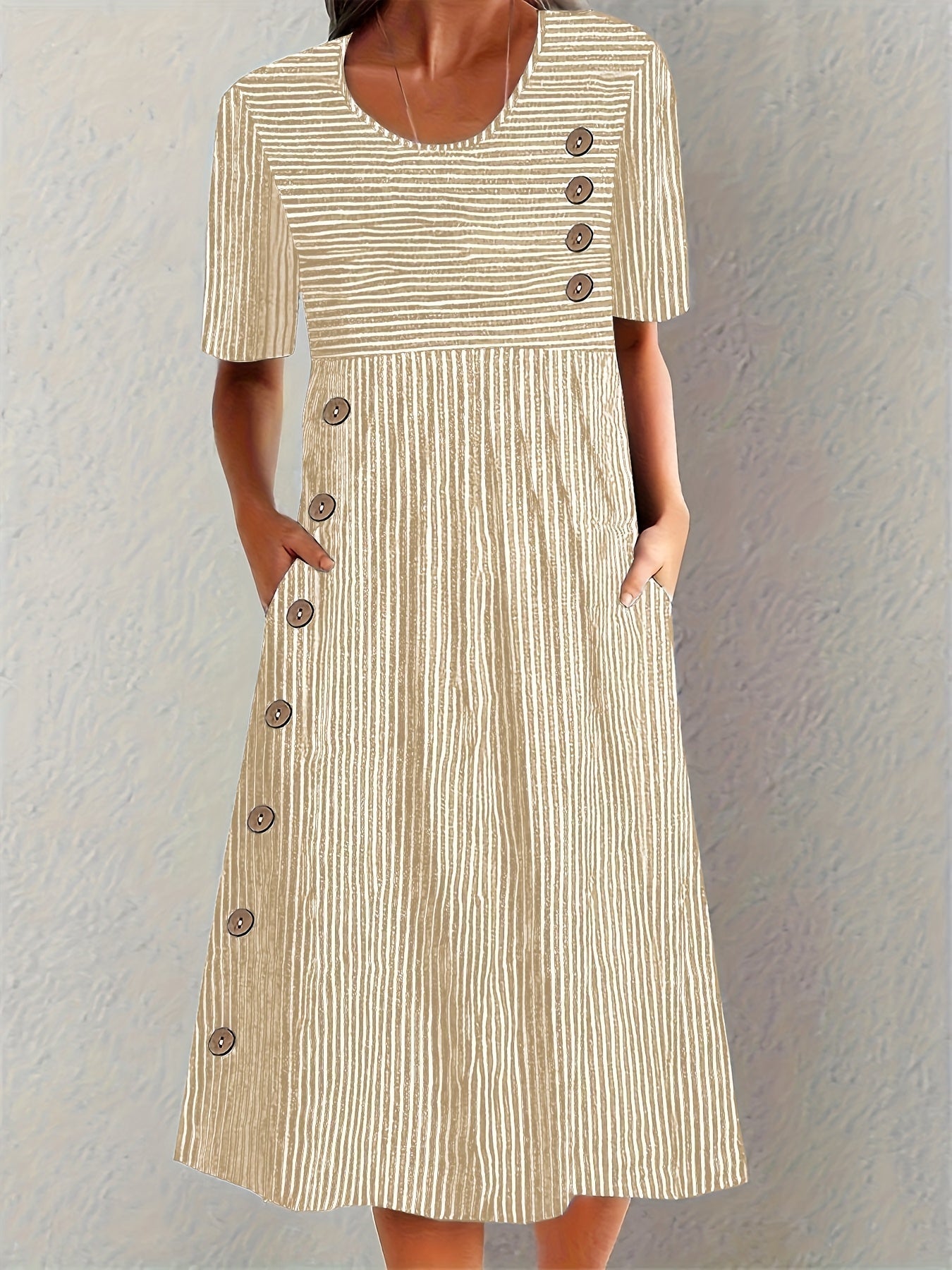 Sofia | Vestito a Righe Estivo
