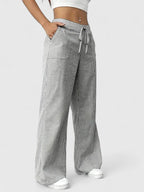Noemi | Pantaloni Palazzo a Righe