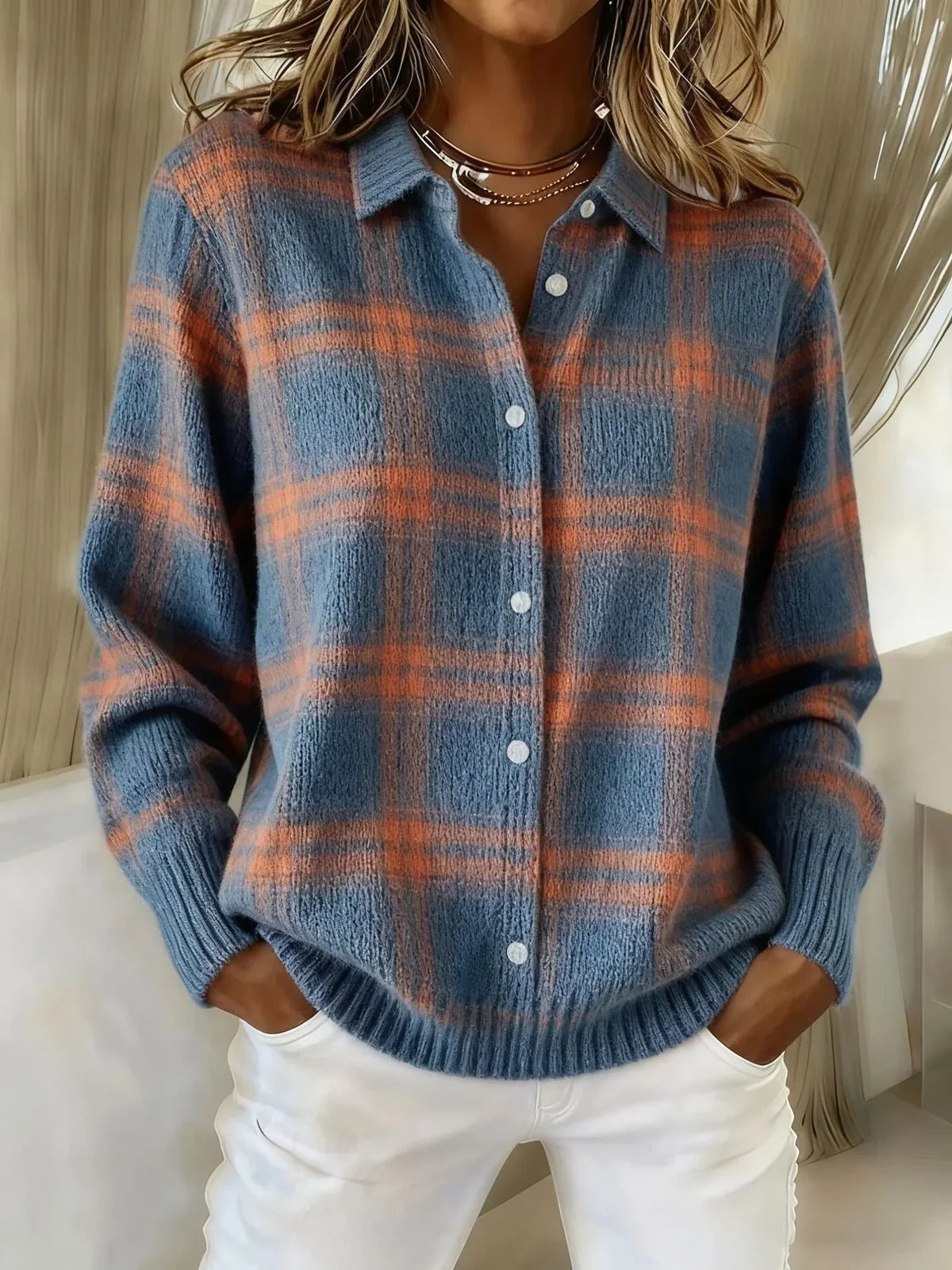 Candela | Maglione Punto Quadri