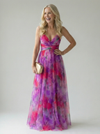 Isel | Abito Maxi Soft Wrap