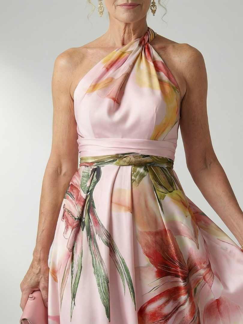 Amiel | Abito Maxi Floreale