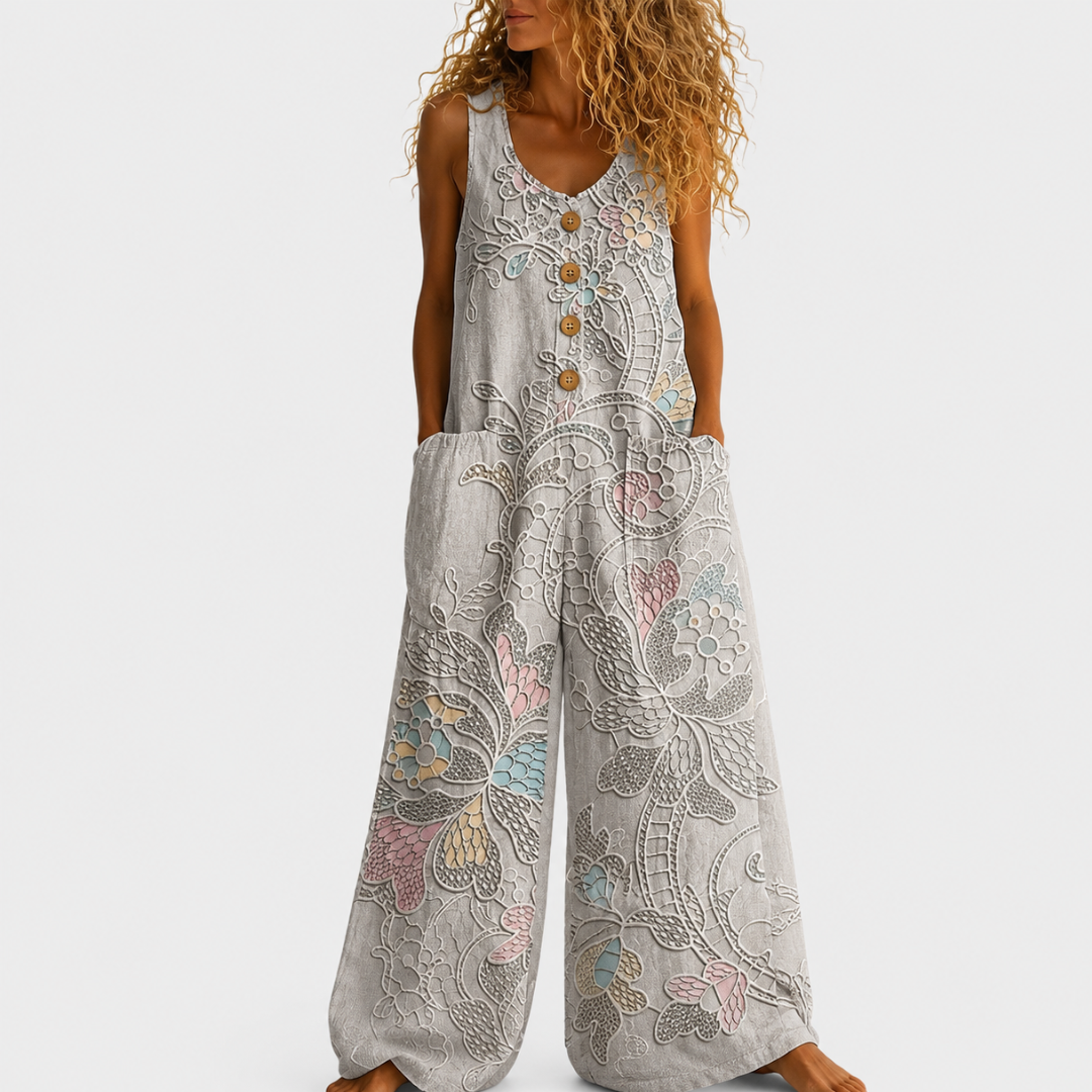 Salopette Stampata Boho Chic