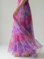 Isel | Abito Maxi Soft Wrap