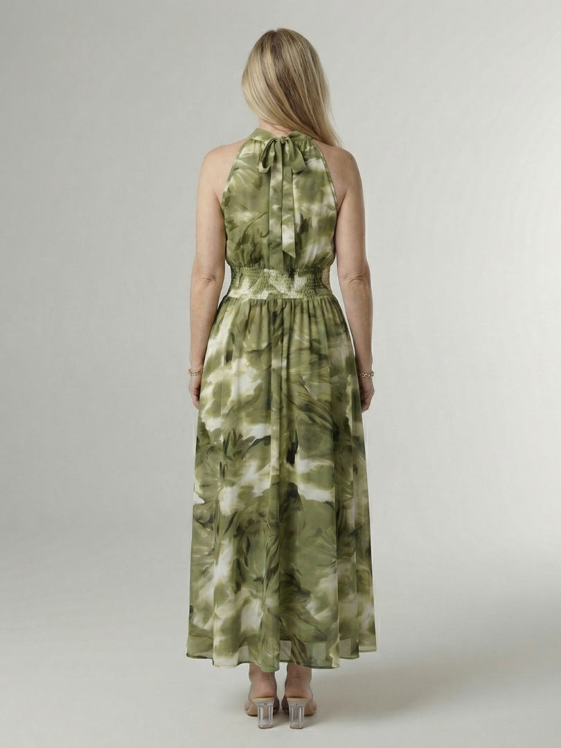 Sylin | Abito Midi Scollo Americana