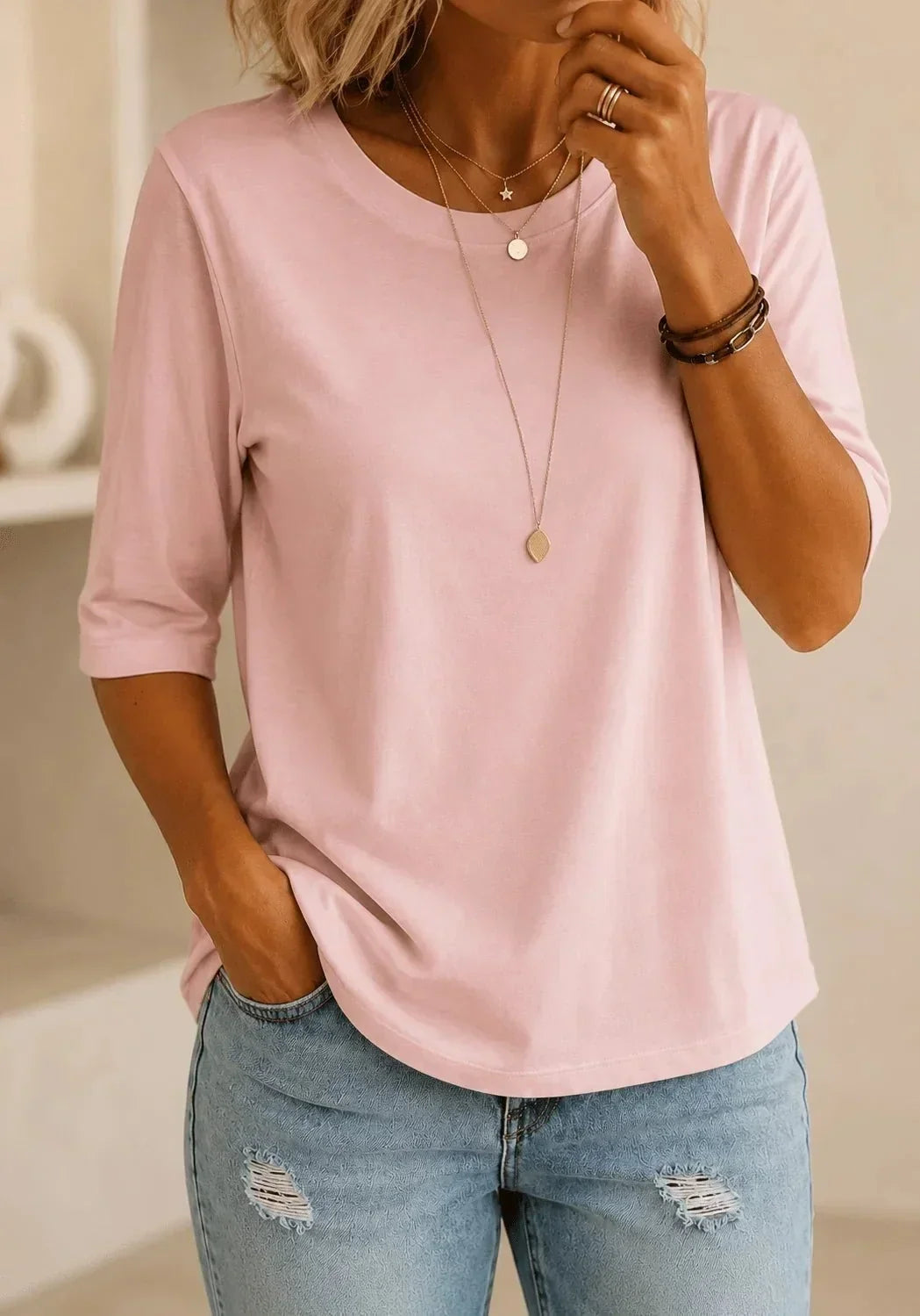 ROSALIE | MAGLIETTA ESSENZIALE COMFORT
