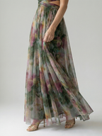 Isel | Abito Maxi Soft Wrap