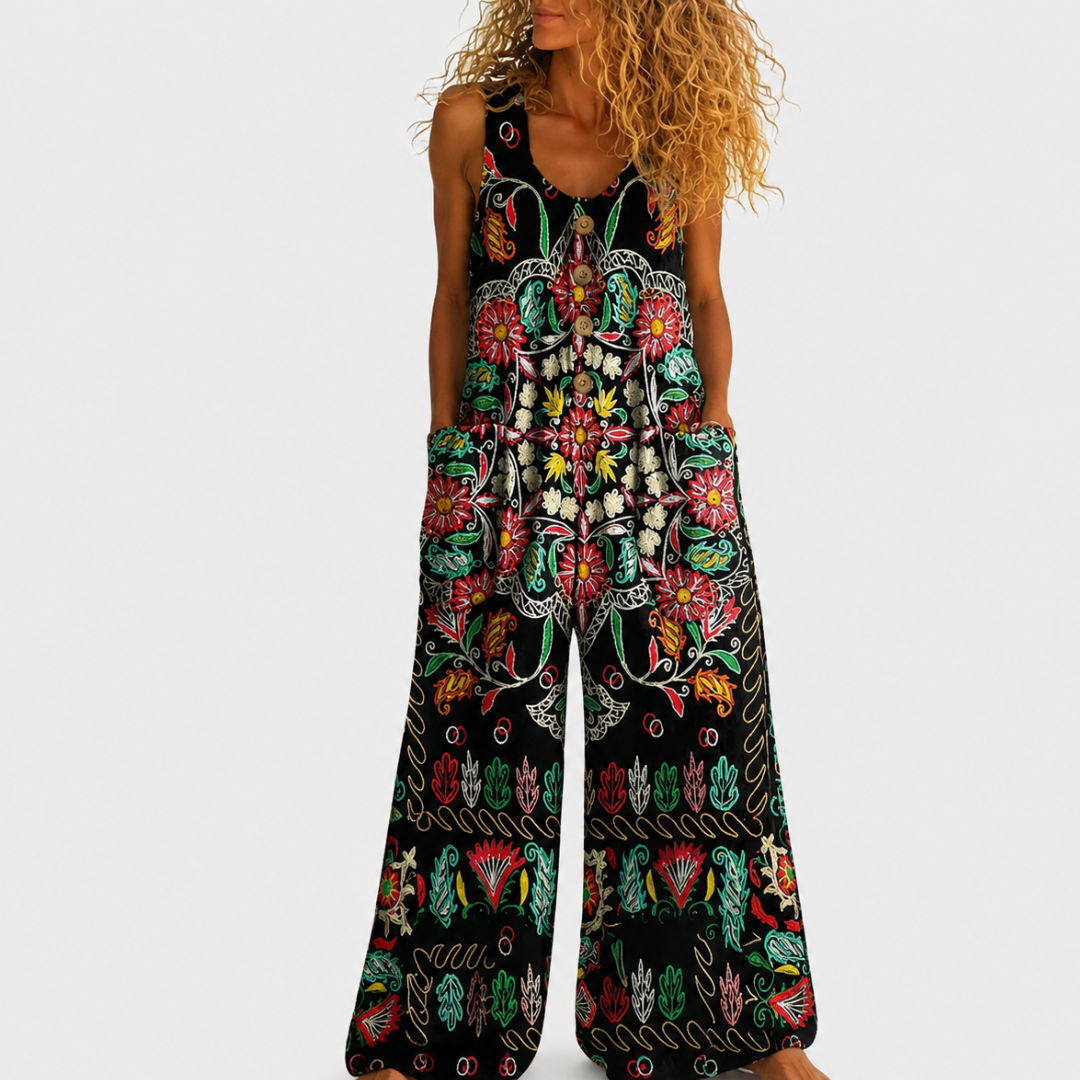 Salopette Stampata Boho Chic