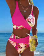 Jolina | Bikini a Contrasto Floreale