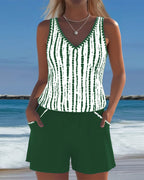 Mia | Costume 2 Pezzi Scollo a V