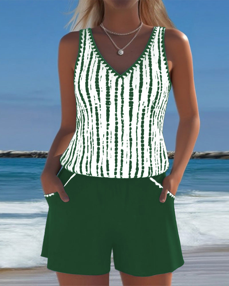 Mia | Costume 2 Pezzi Scollo a V