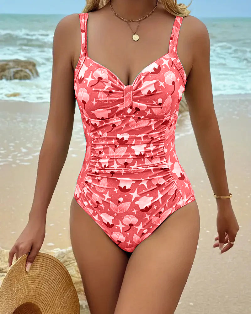 Clara | Tankini Stampato a Un Pezzo
