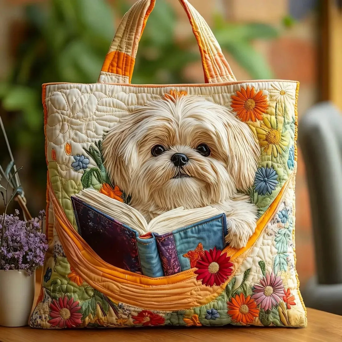 Borsa Artigianale Shih Tzu