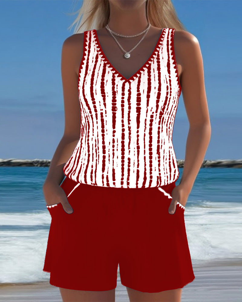 Mia | Costume 2 Pezzi Scollo a V