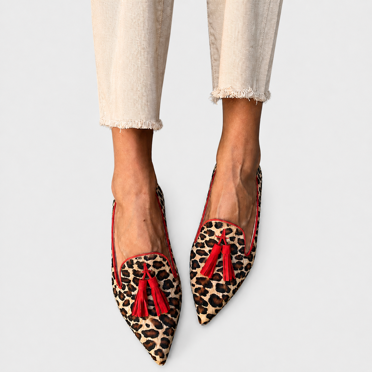 Nela™ | Mocassini Leopardo