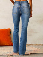 Marylène | Jeans a Zampa a Vita Alta