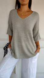 Anna | Top chic in maglia