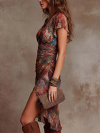 Candela | Abito Midi Boho