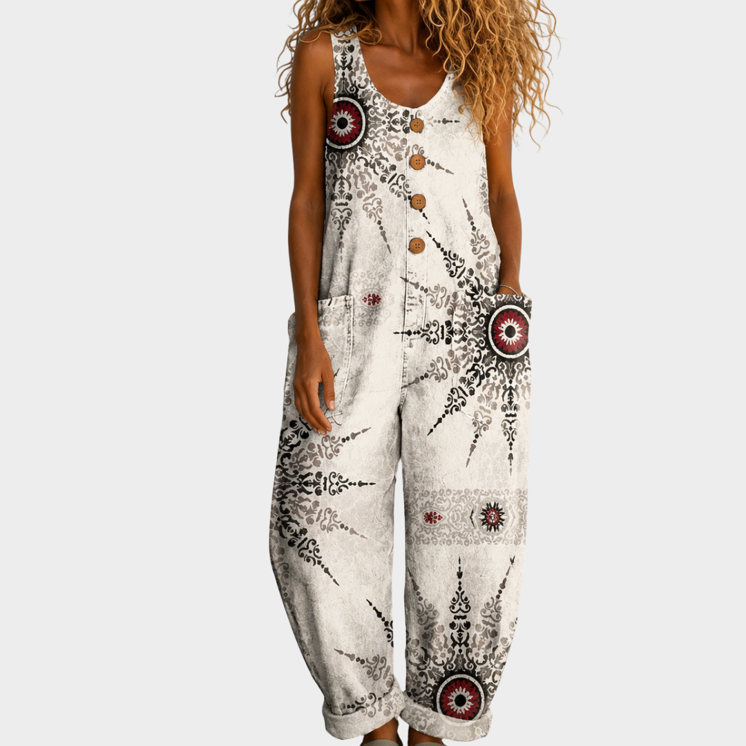Salopette Stampata Boho Chic