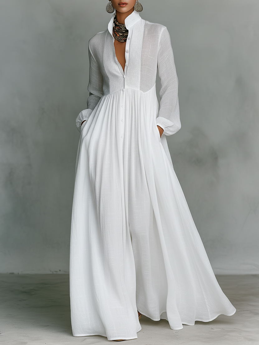 Marta | Abito Maxi Patchwork