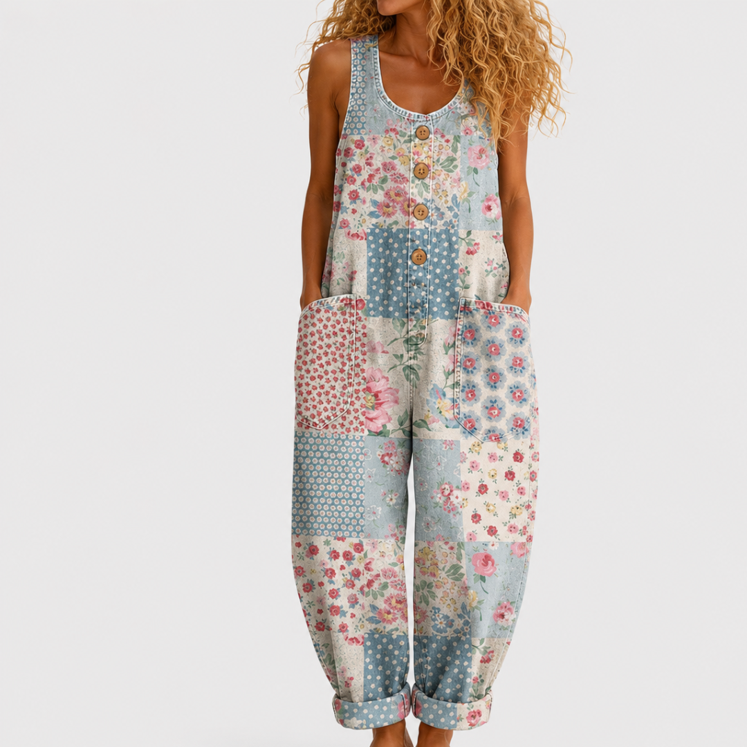Salopette Stampata Boho Chic