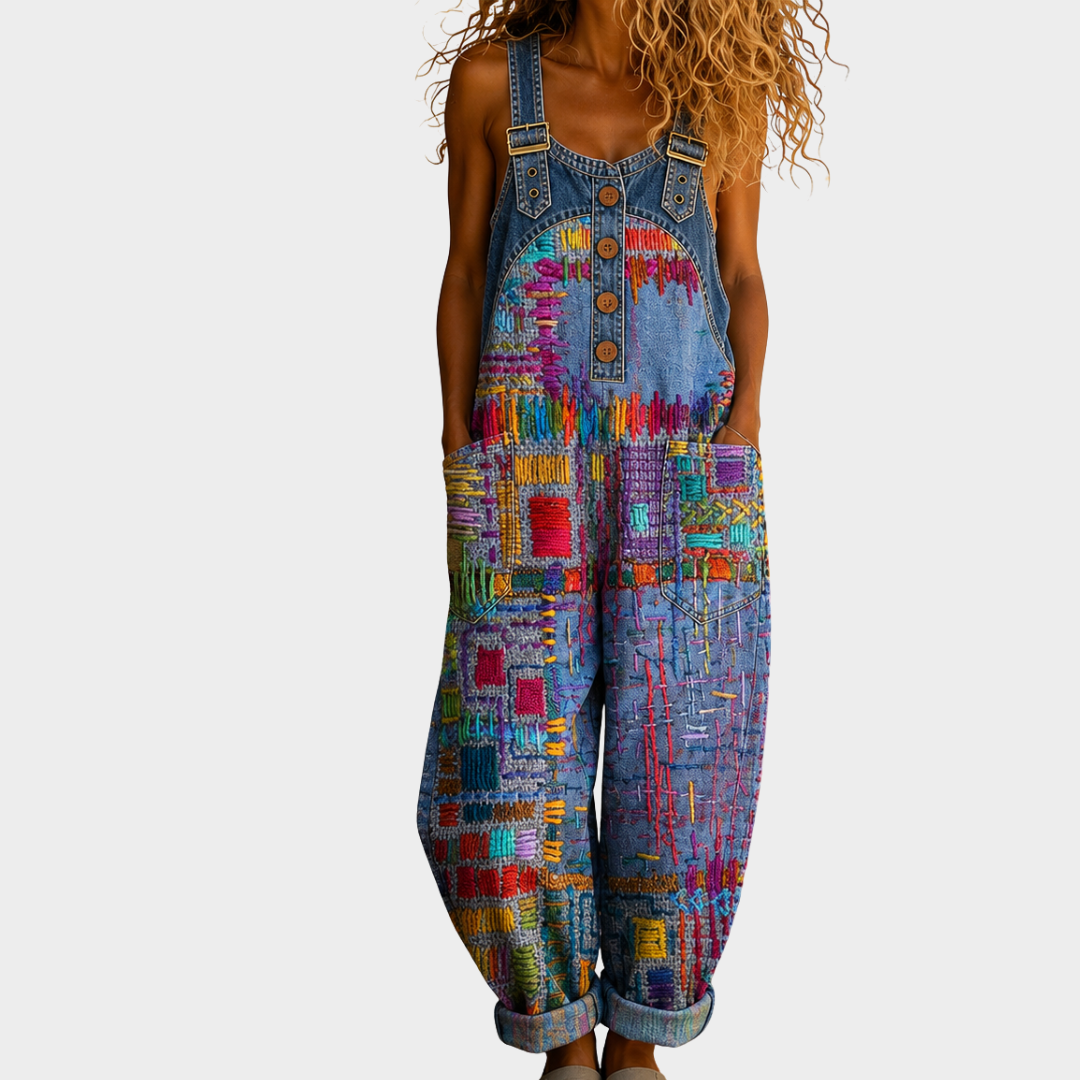 Salopette Stampata Boho Chic