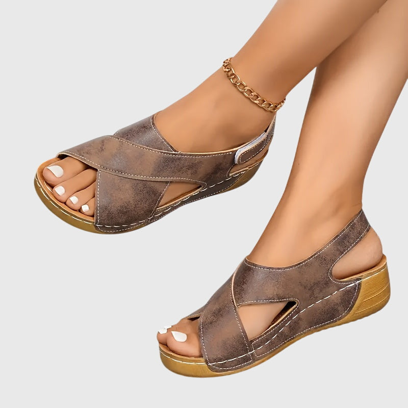 Angelina™ | Sandali Scamosciati con Plantare Comfort