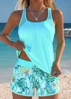Barbara | Tankini Stampa Oceanica