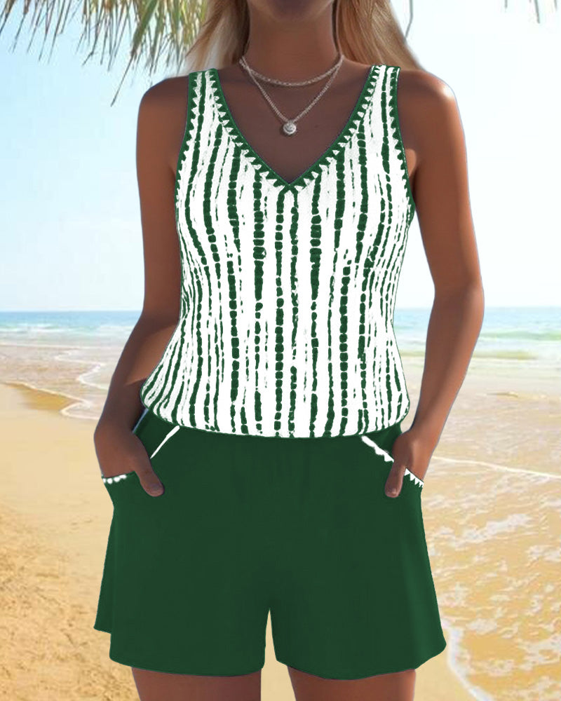 Mia | Costume 2 Pezzi Scollo a V