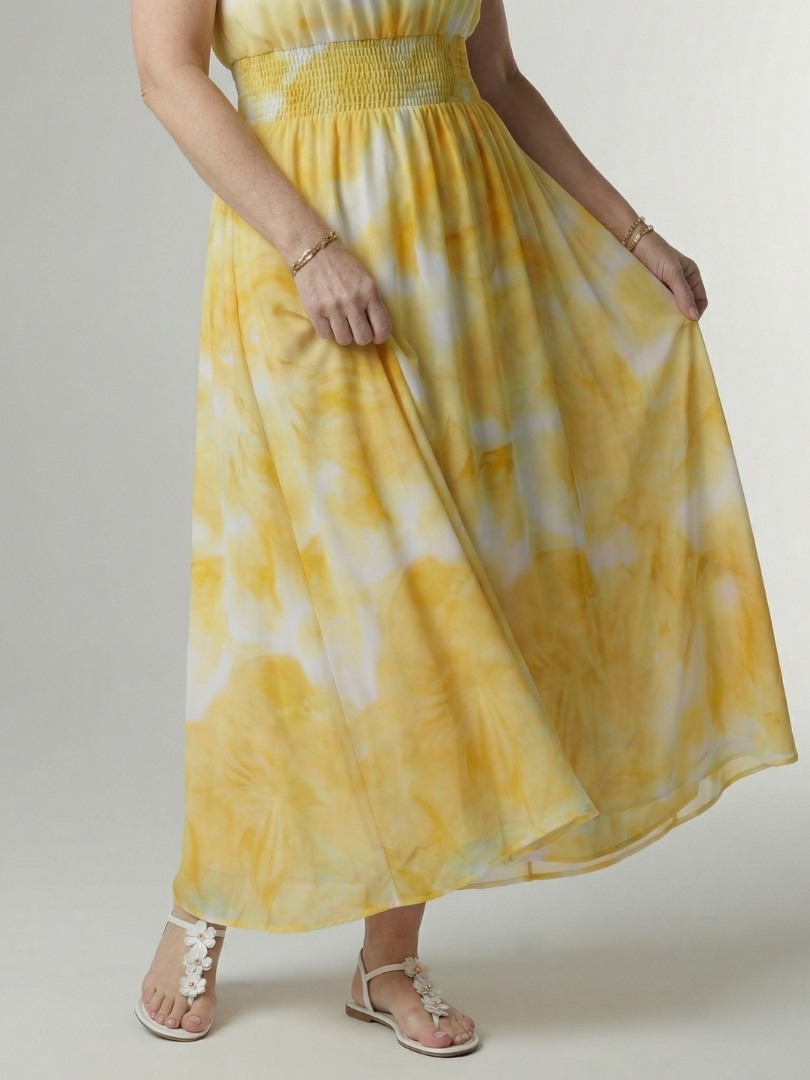 Sylin | Abito Midi Scollo Americana