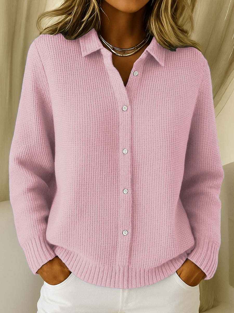 Cardigan Donna in Maglia con Bottoni
