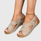 Angelina™ | Sandali Scamosciati con Plantare Comfort
