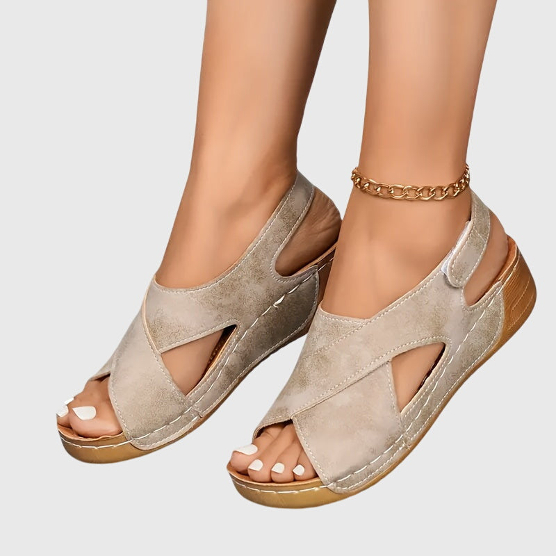 Angelina™ | Sandali Scamosciati con Plantare Comfort