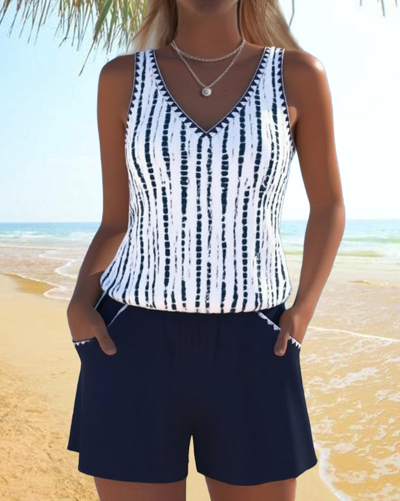 Mia | Costume 2 Pezzi Scollo a V