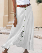 Syndy - Gonna Fluttuante con Bottoni