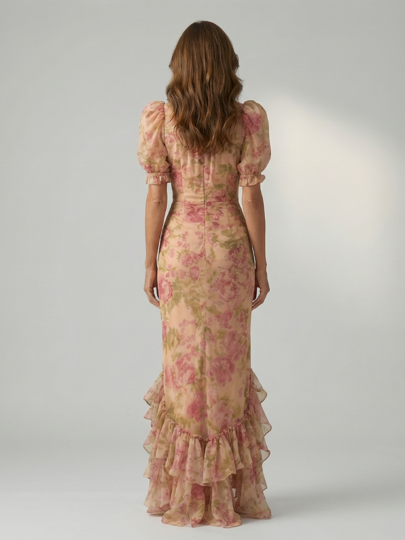 Vianne | Abito Maxi Collo Alto