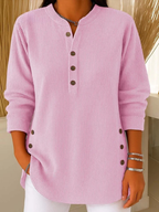 Nieves | Tunica Henley Bottoni