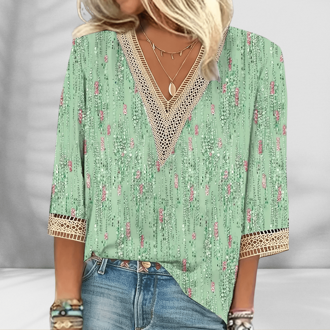 Alis | Blusa Boho Elegante