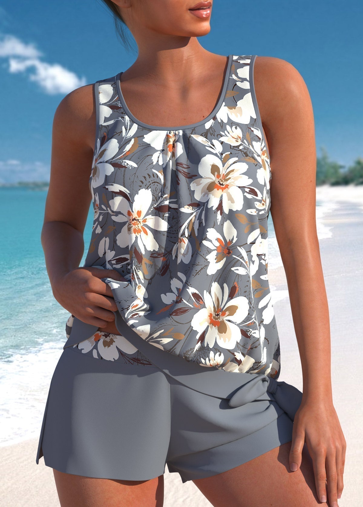 Helena | Set Tankini Floreale