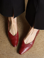 Valmir | Mules in Pelle Genuina