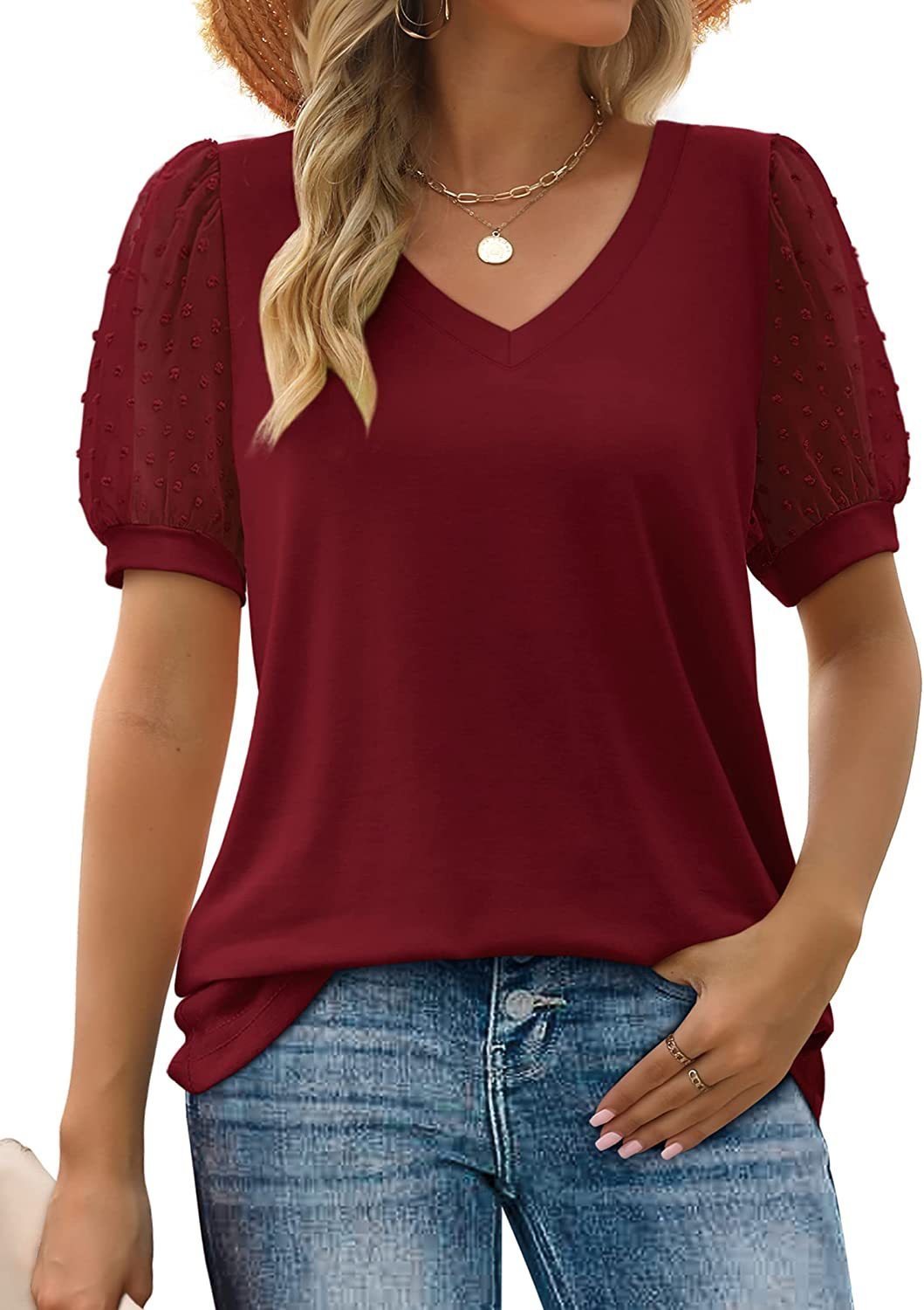Élise | Top Casual Scollo V