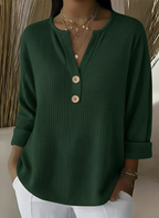 Lucía | Maglietta Henley Bottoni