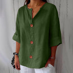 Clara | Blusa in lino casual