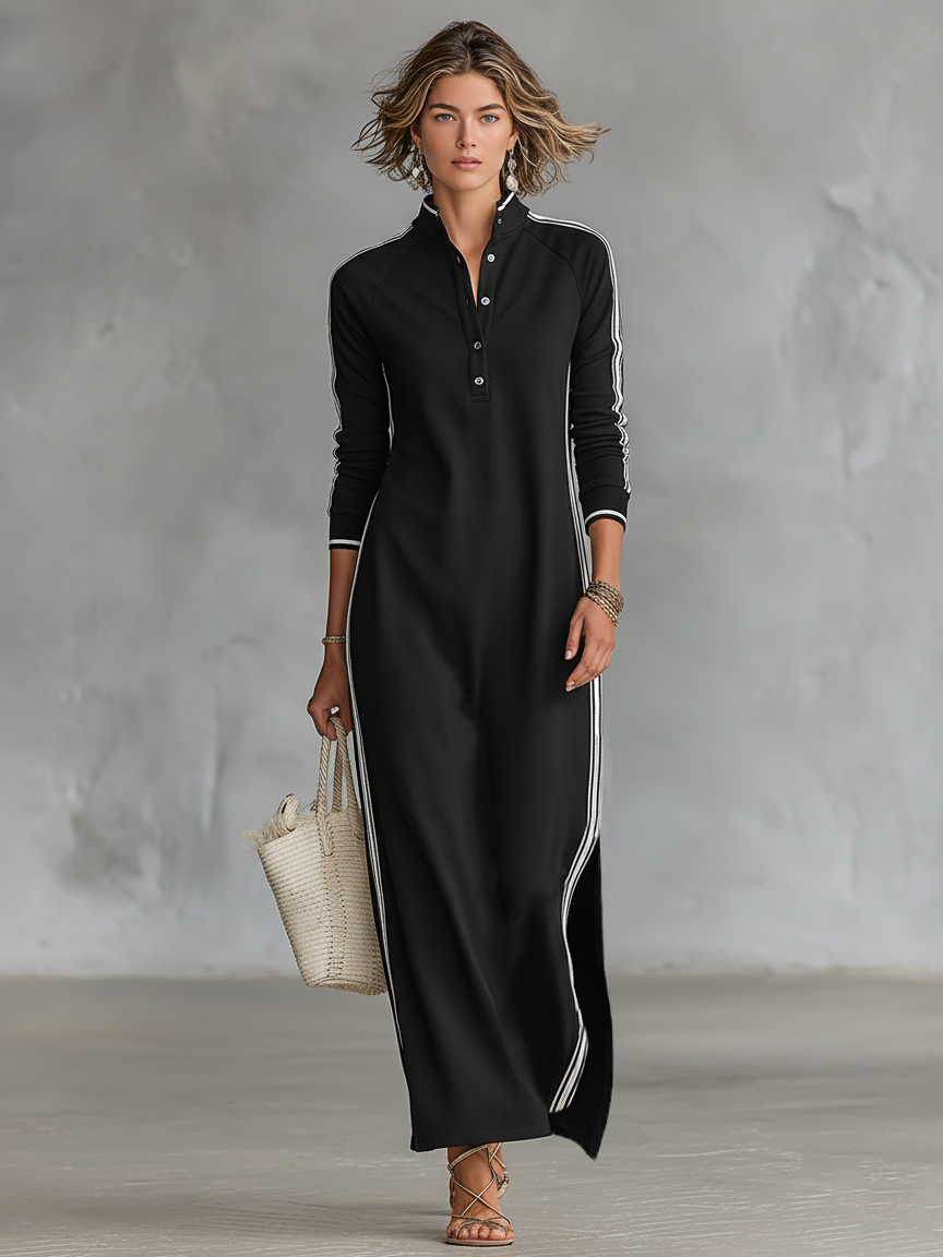 Elena | Abito Maxi in Felpa