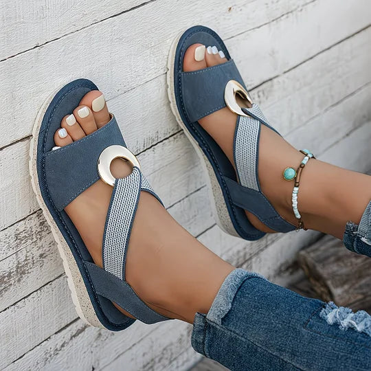 Olivia | Sandali Comfort Natura