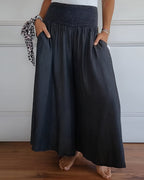 Alva | Pantaloni comodi vita elastica