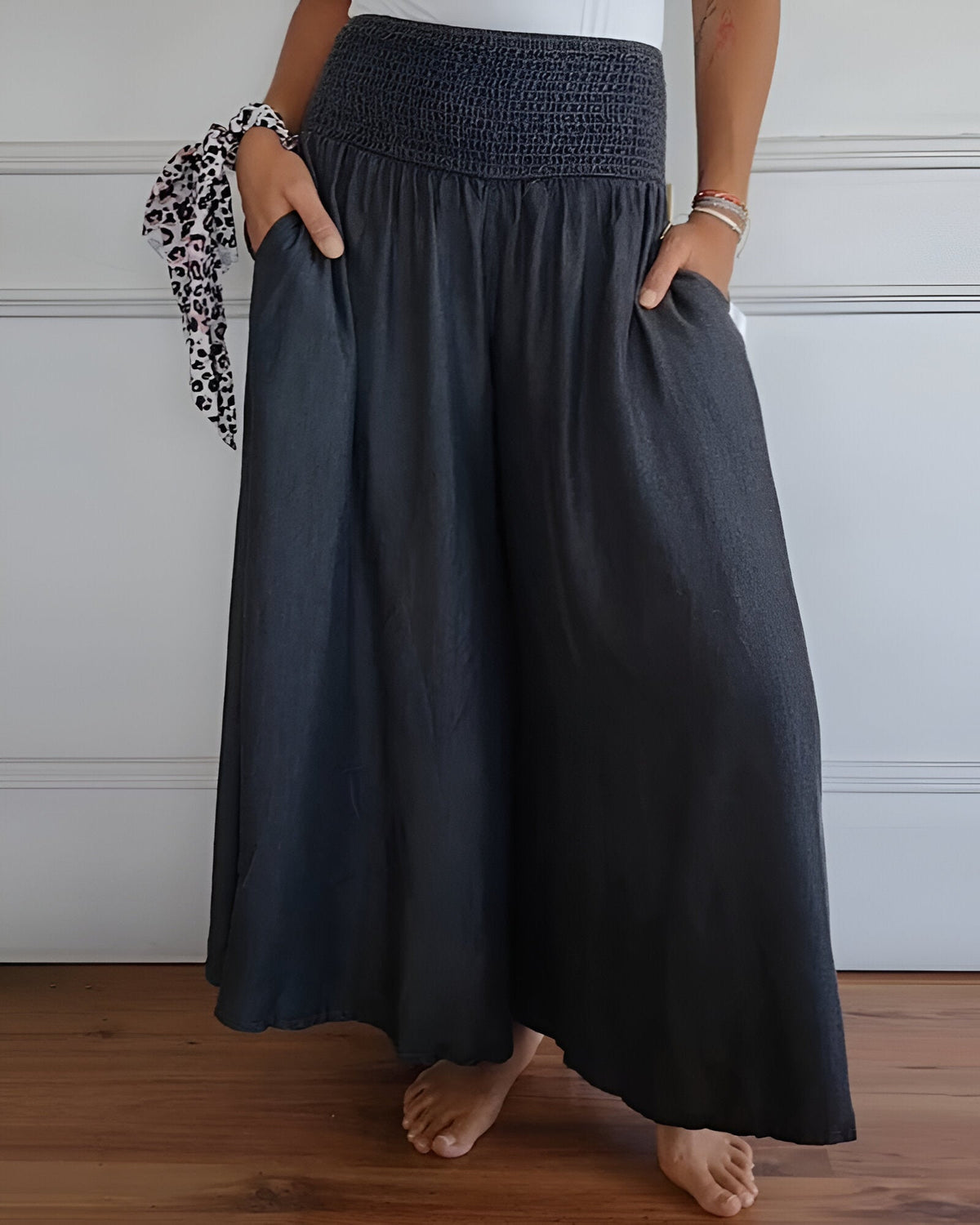 Alva | Pantaloni comodi vita elastica
