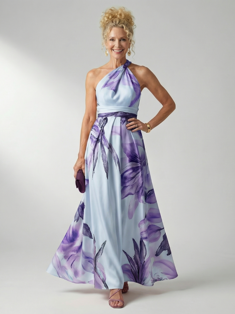 Amiel | Abito Maxi Floreale