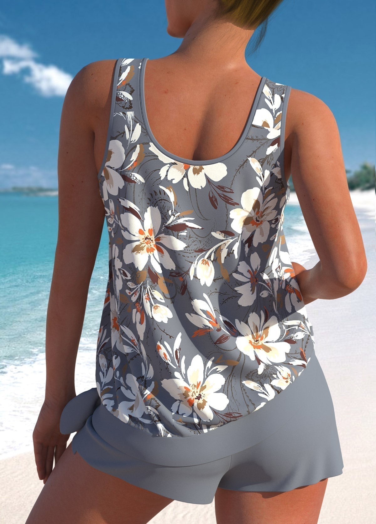 Helena | Set Tankini Floreale