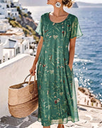 Maria | Abito Midi Eleganza Vintage